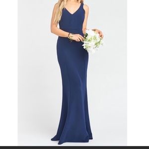 Show Me Your MuMu Morgan summer bridesmaids gown